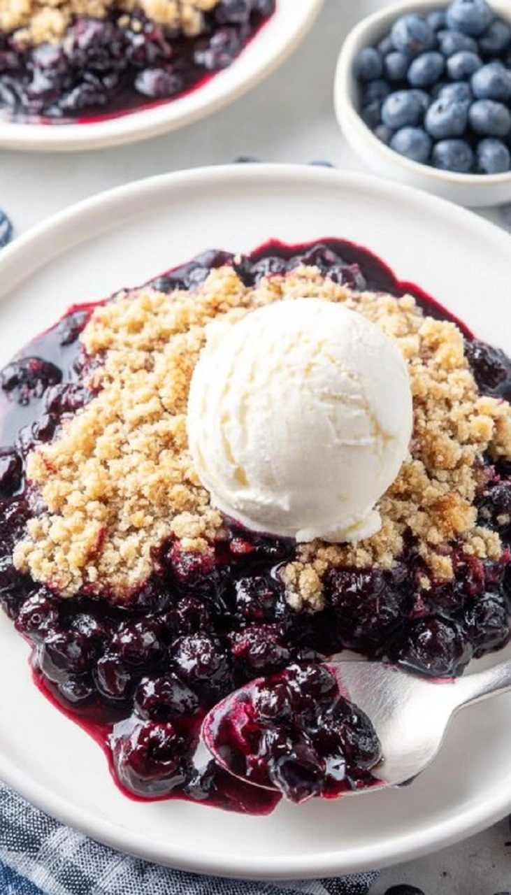 Easy Blueberry Crisp 90 Easy Blueberry Crisp