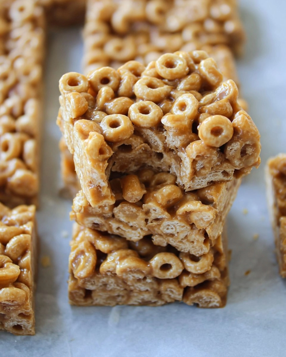 Easy Peanut Butter Cheerio Bars