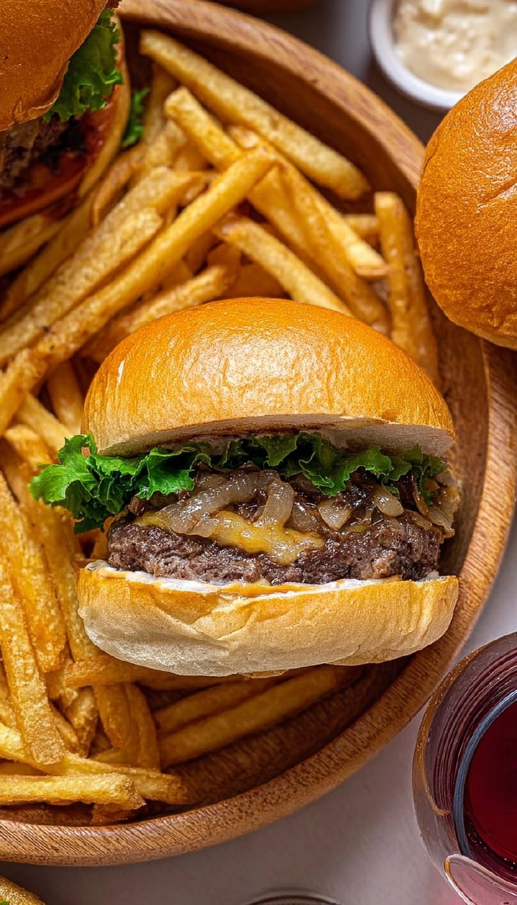 French Onion Burgers
