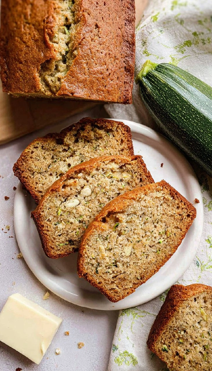 Greek Yogurt Zucchini Bread