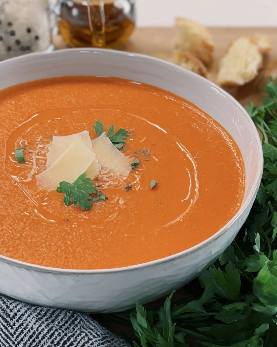 Oven Roasted Tomato Soup