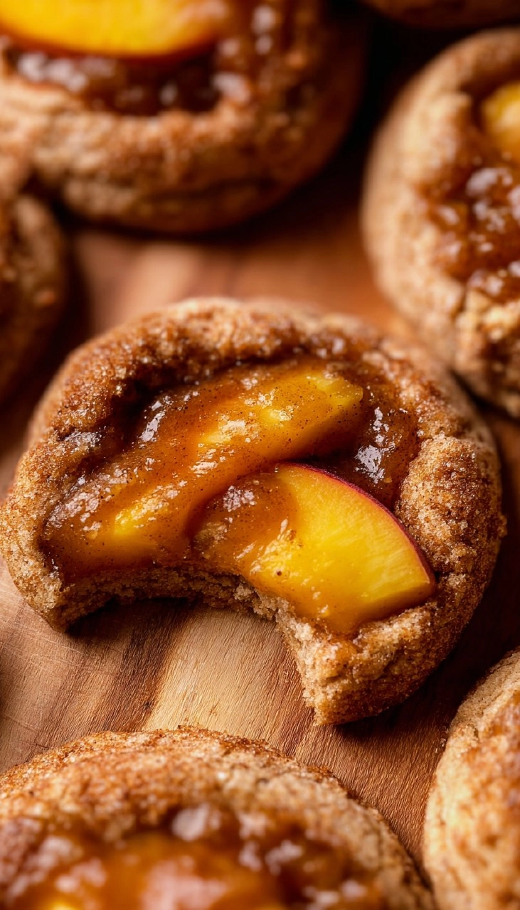 Peach Cobbler Cookies