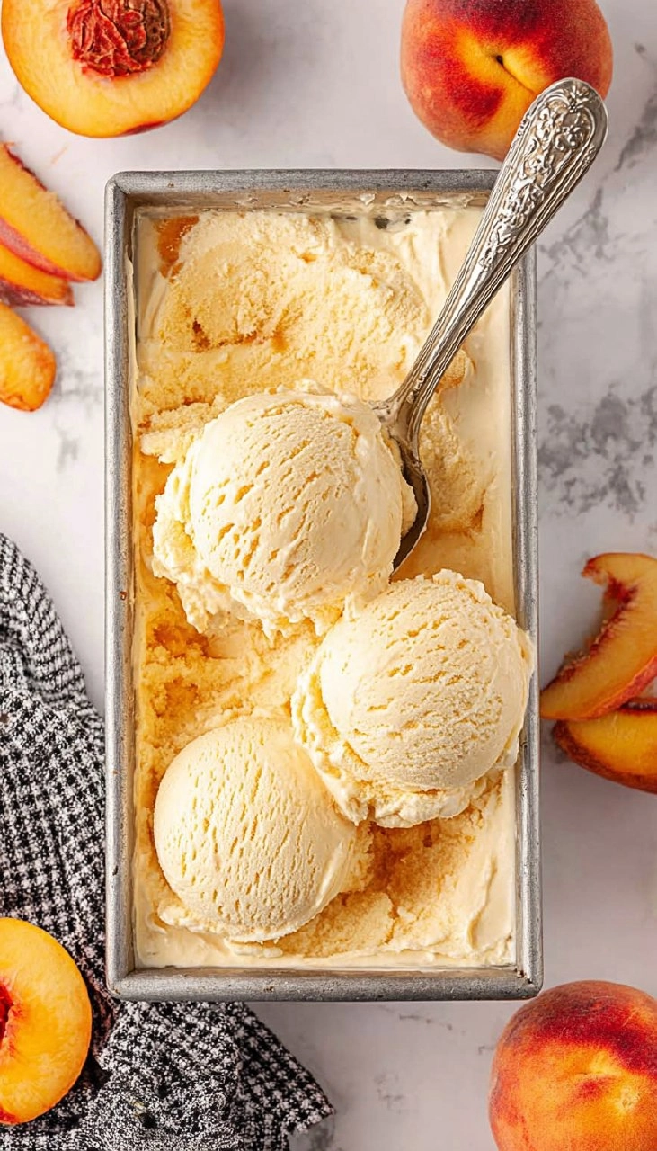 Peach Ice Cream