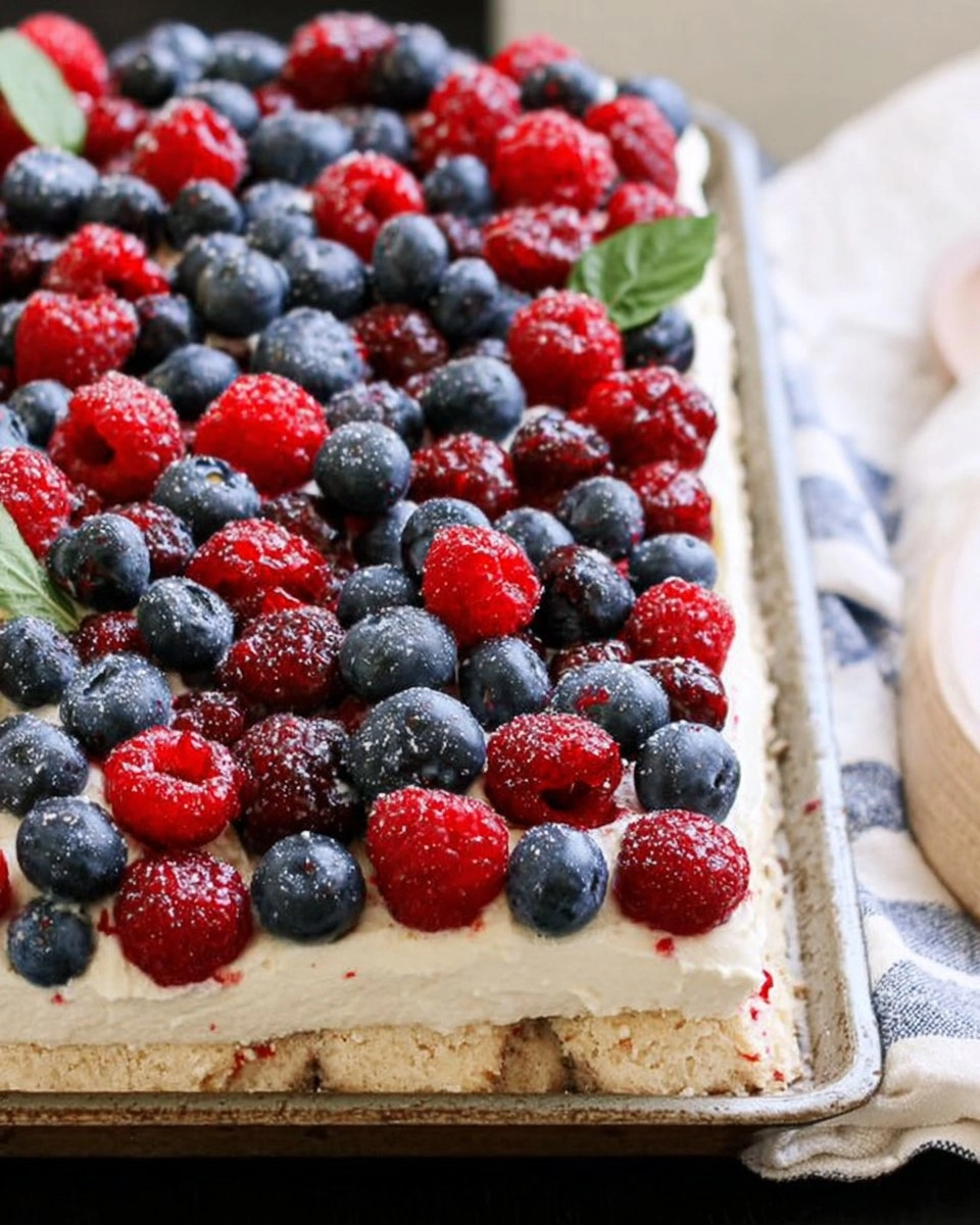 Red, White, and Blue Berry Dessert Bites
