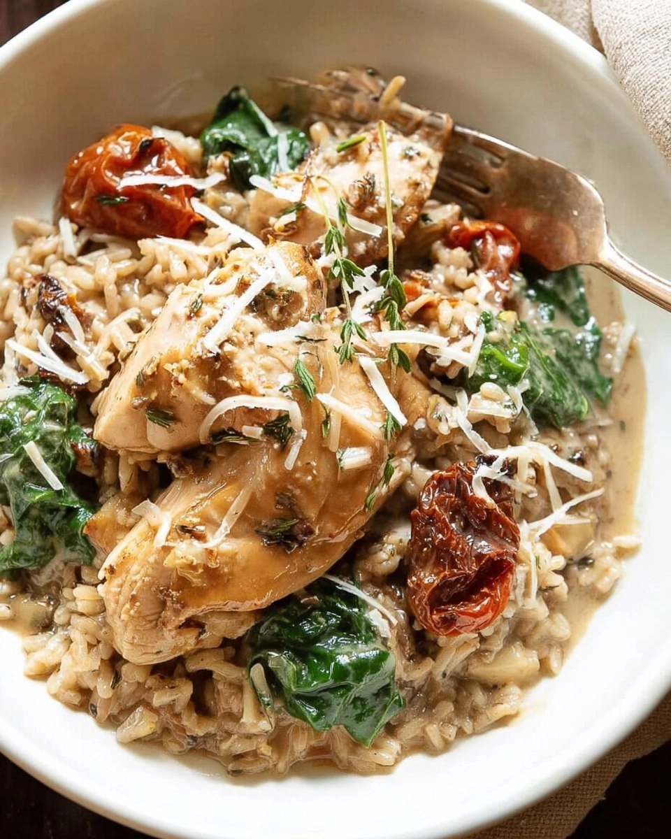 Slow Cooker Tuscan Chicken (Creamy, 10-Minute Prep) 99 Slow Cooker Tuscan Chicken (Creamy, 10-Minute Prep)
