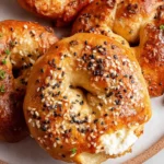 Strawberry-Cottage-Cheese-Bagels-Recipe