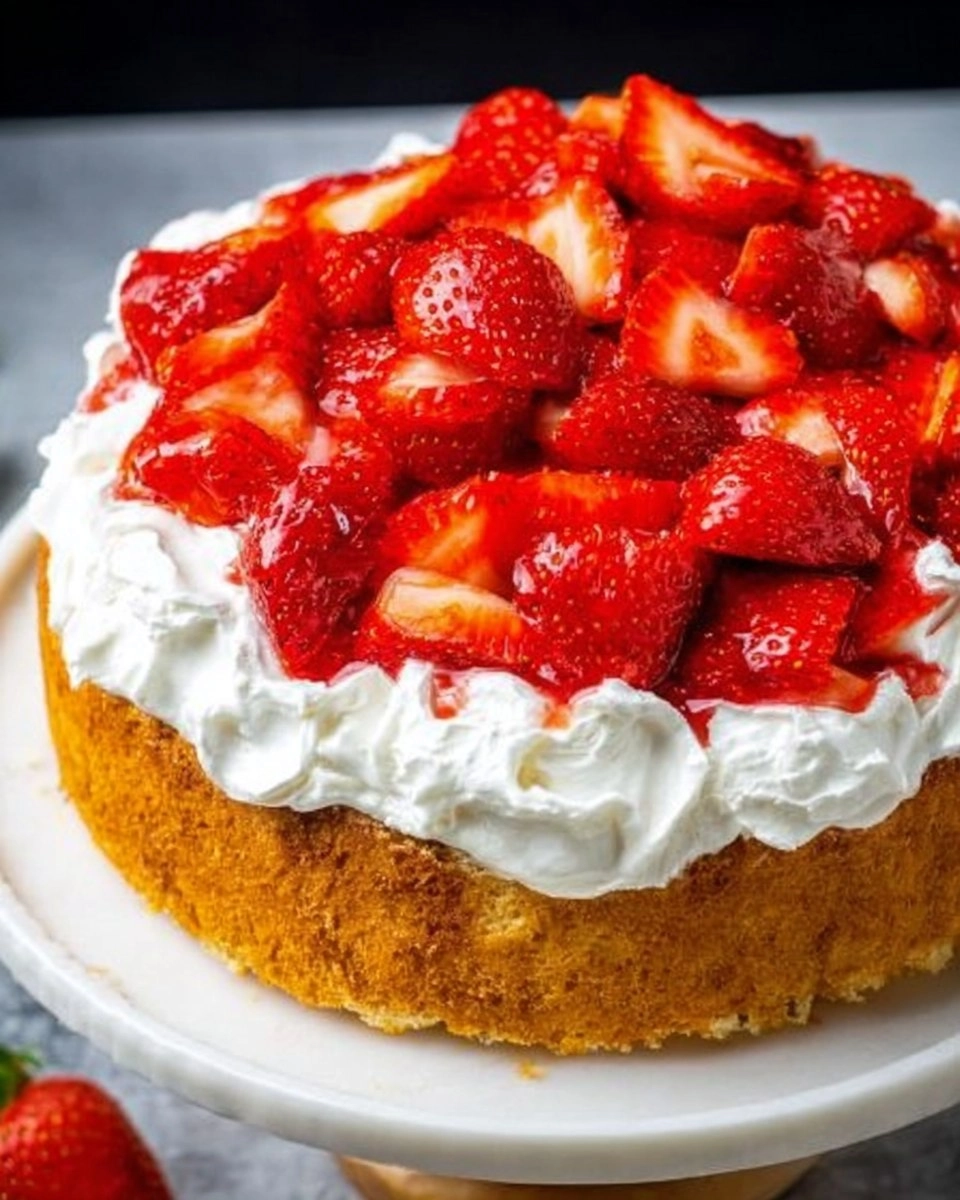 Strawberry Pretzel Pie