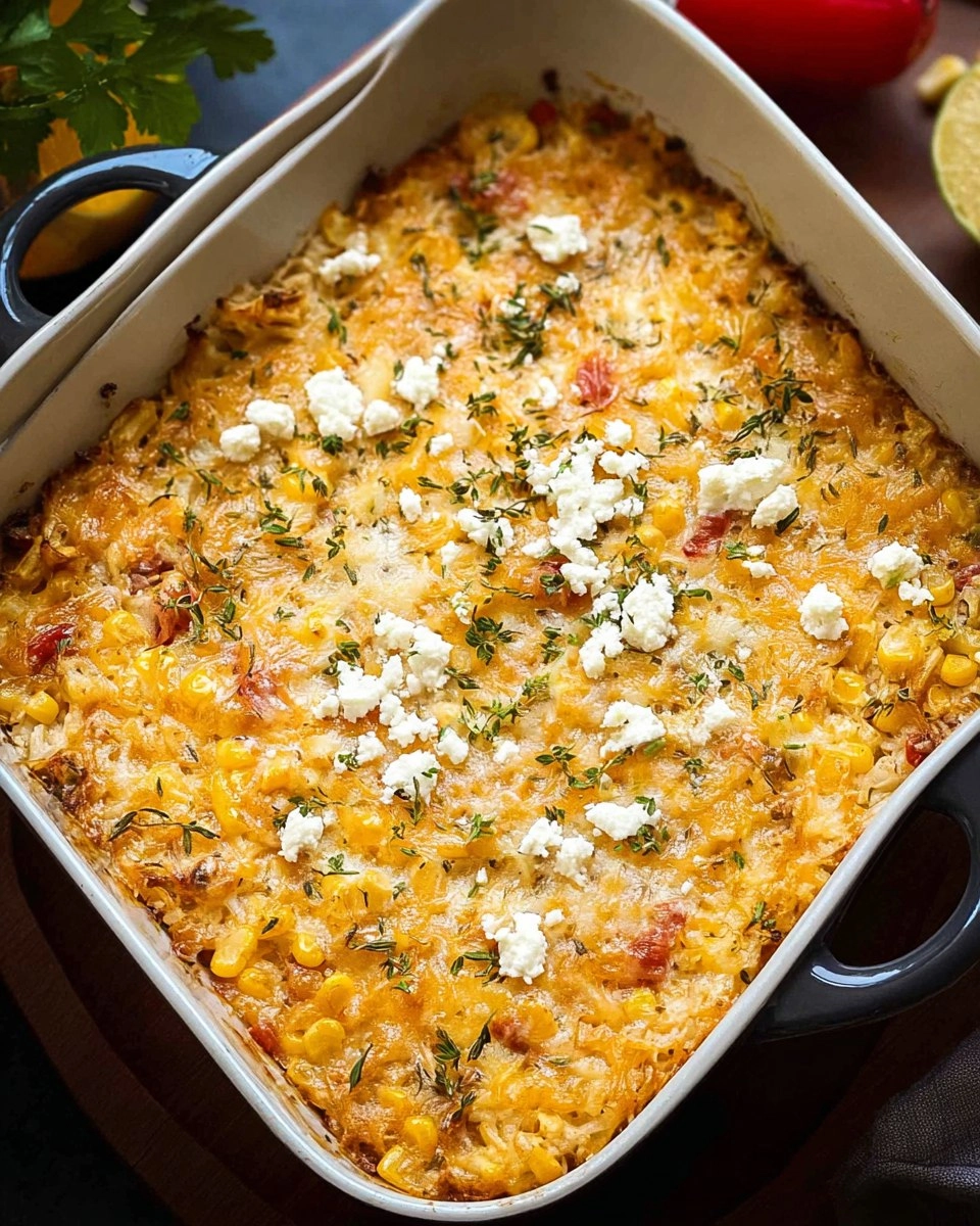 Street Corn Chicken Casserole