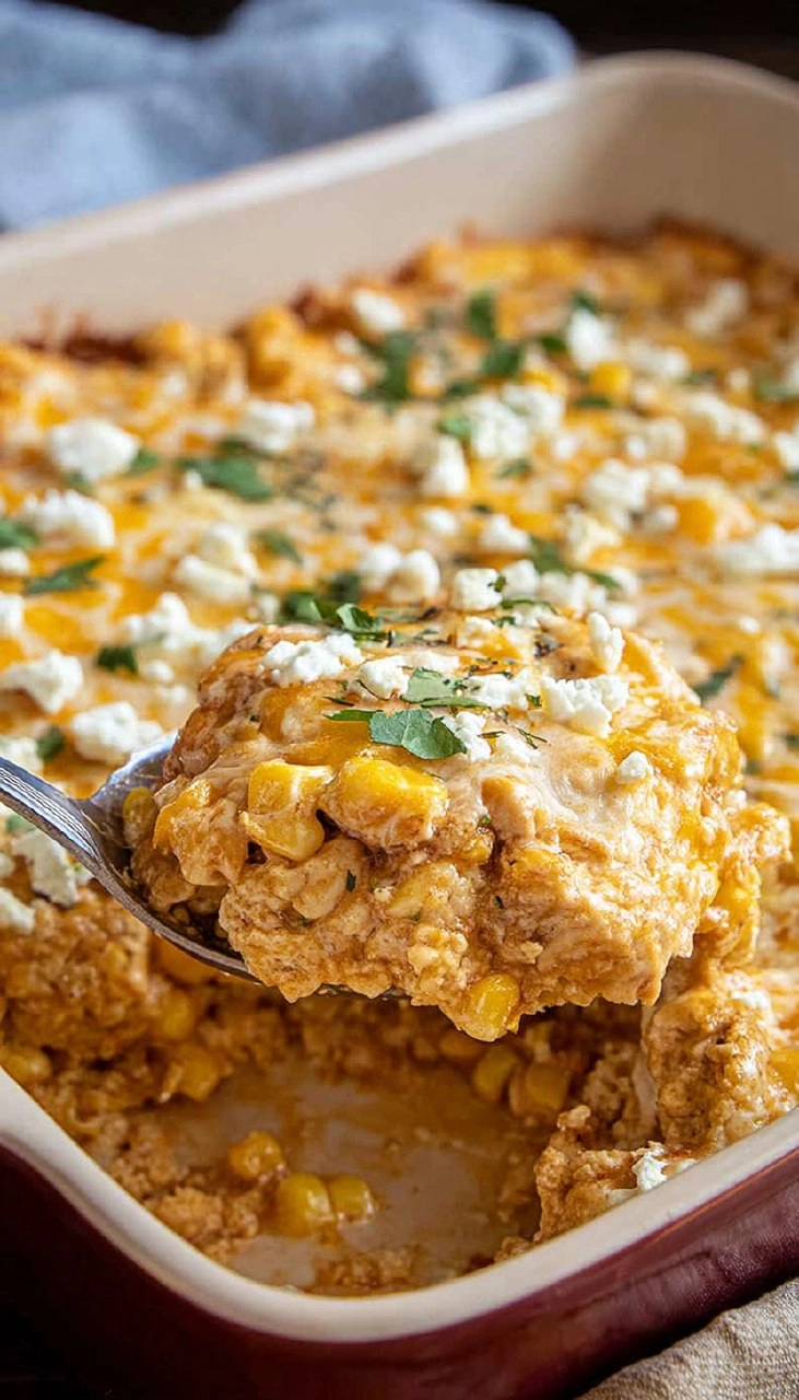 Street Corn Chicken Casserole