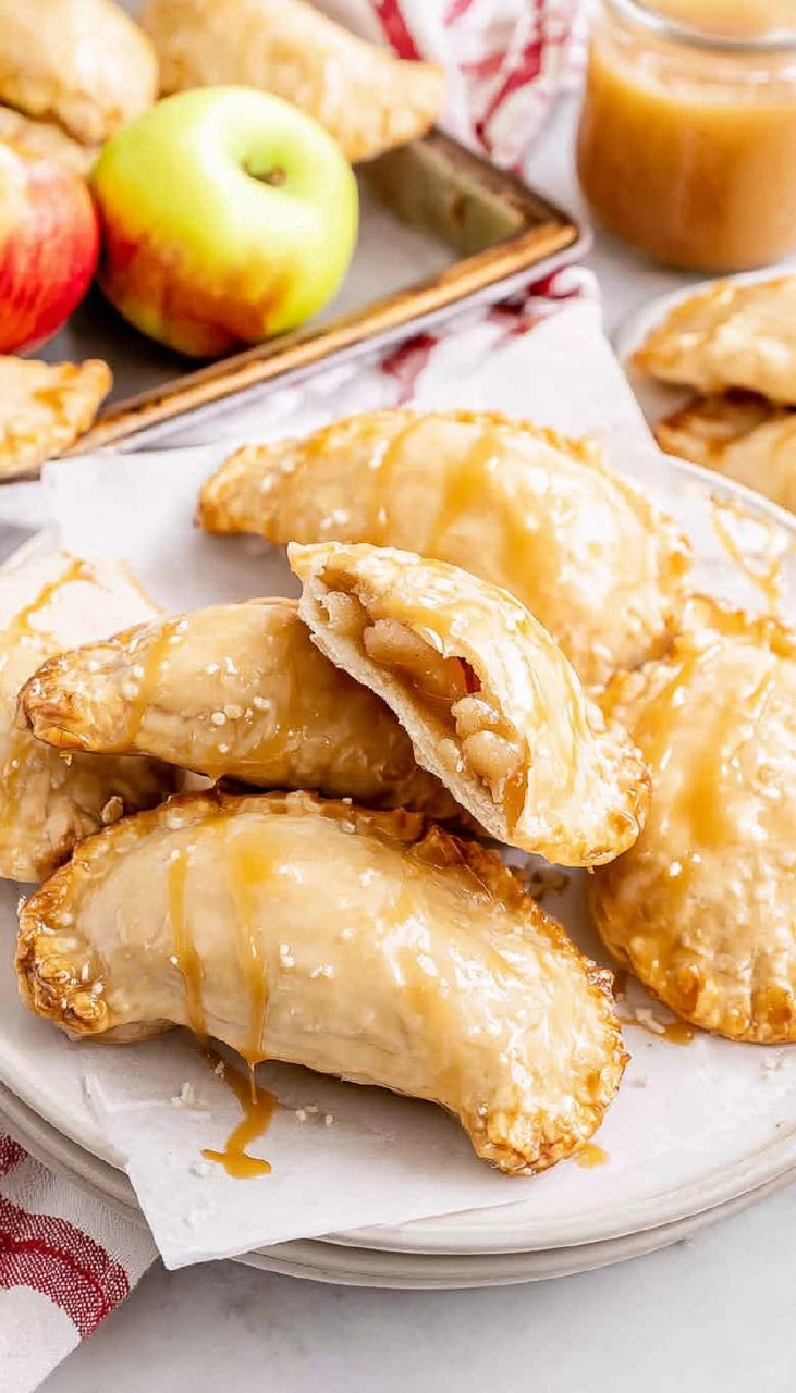 Easy Caramel Apple Empanadas