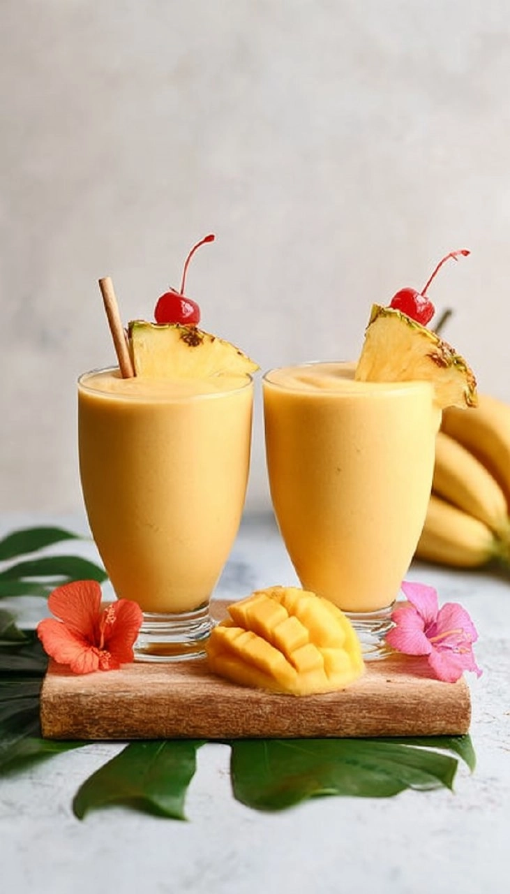 The Best Tropical Smoothie Recipe (Ready in Minutes!)