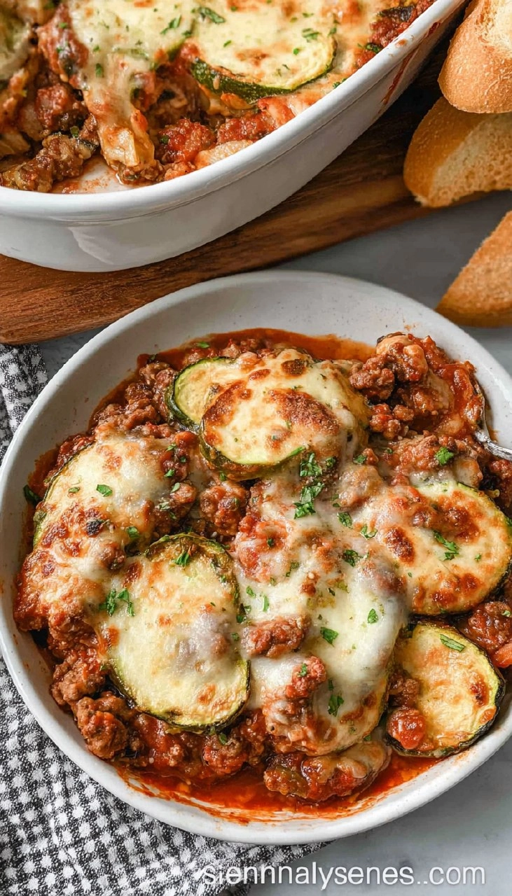 Zucchini Hamburger Casserole