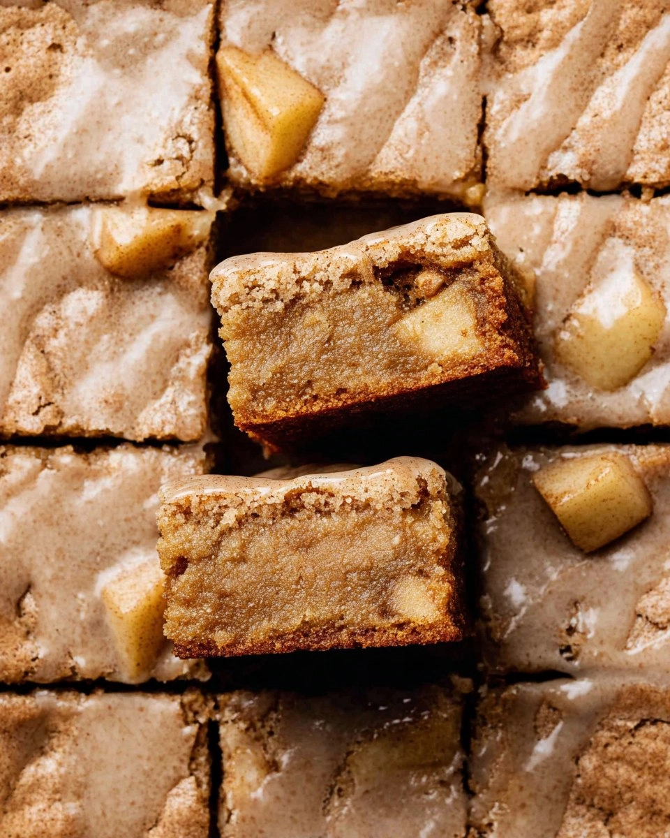 Apple Cinnamon Blondies