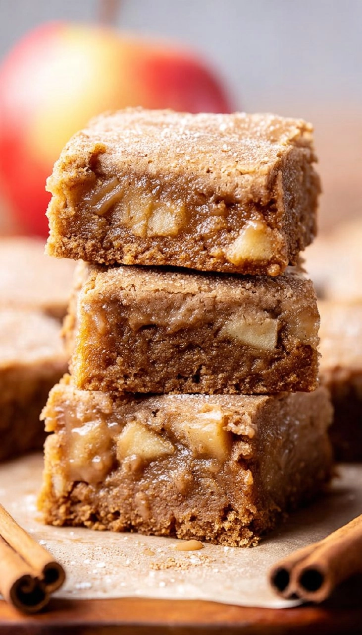 Apple Cinnamon Blondies