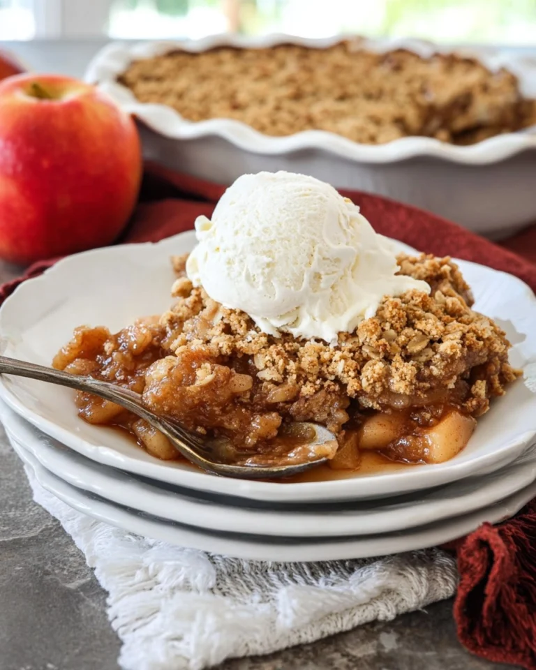 Apple-Crisp-with-Betty-Crocker-Oatmeal-Cookie-Mix-Recipe