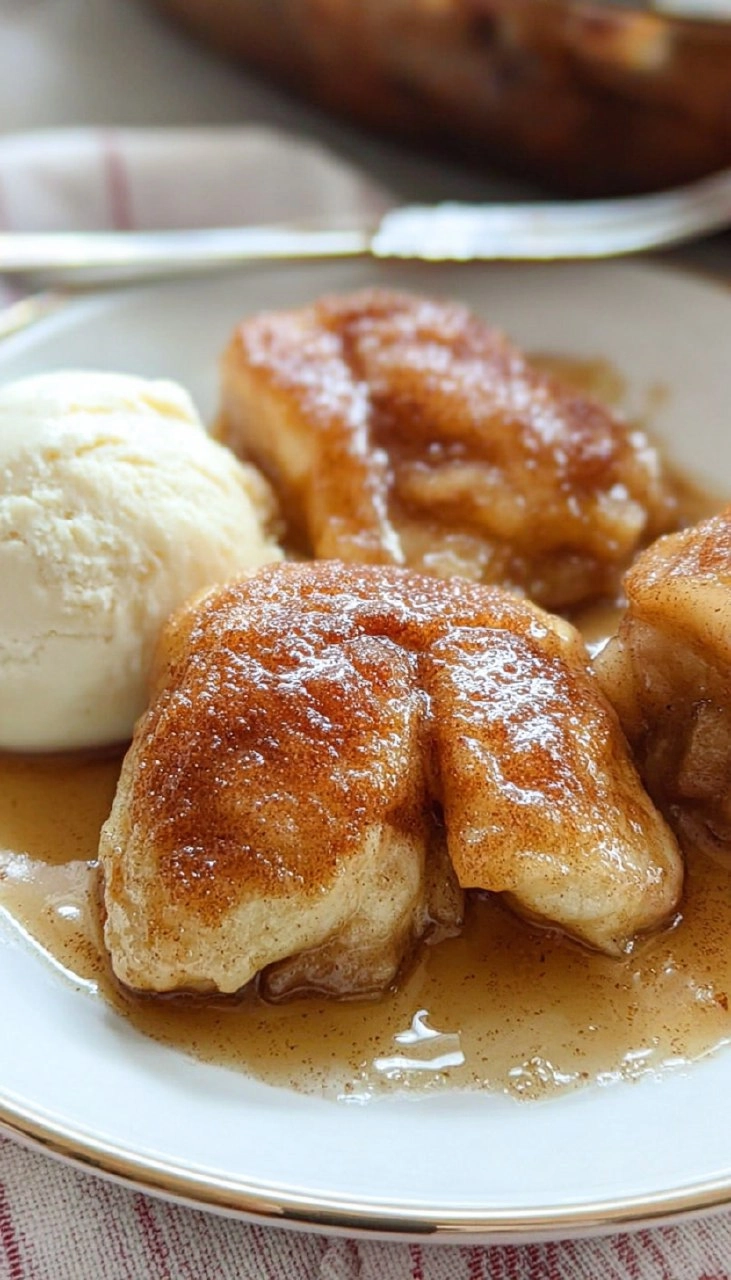 Apple Dumplings with Crescent Rolls