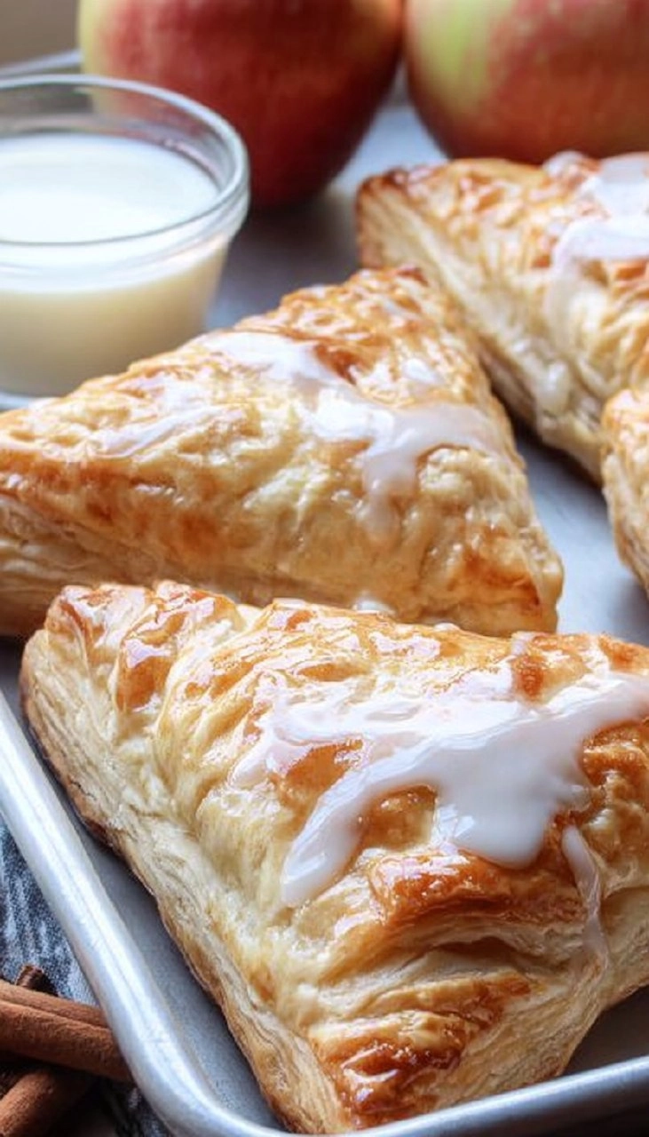 Apple Turnovers with Puff Pastry 105 Apple Turnovers with Puff Pastry