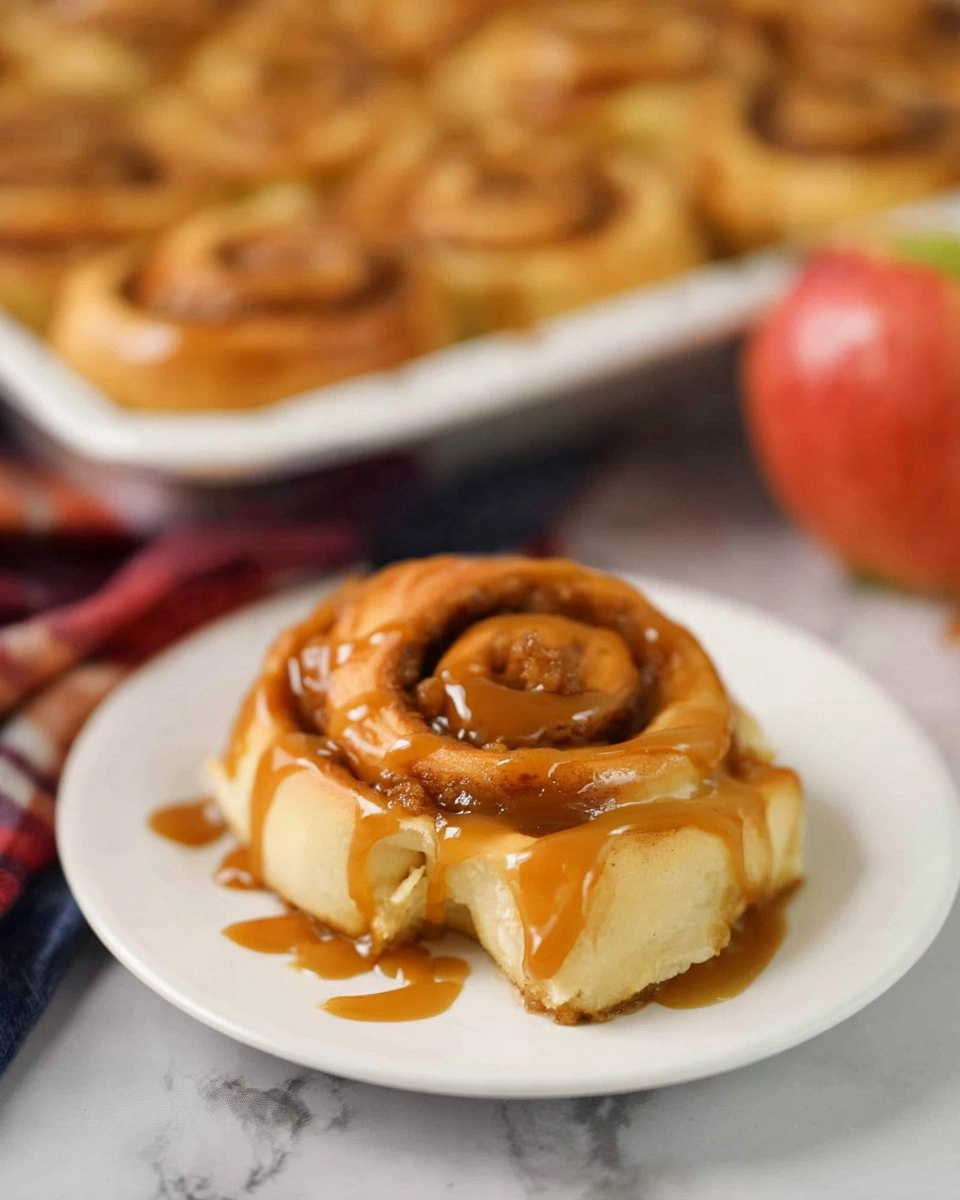 Caramel Apple Cinnamon Rolls 129 Caramel Apple Cinnamon Rolls