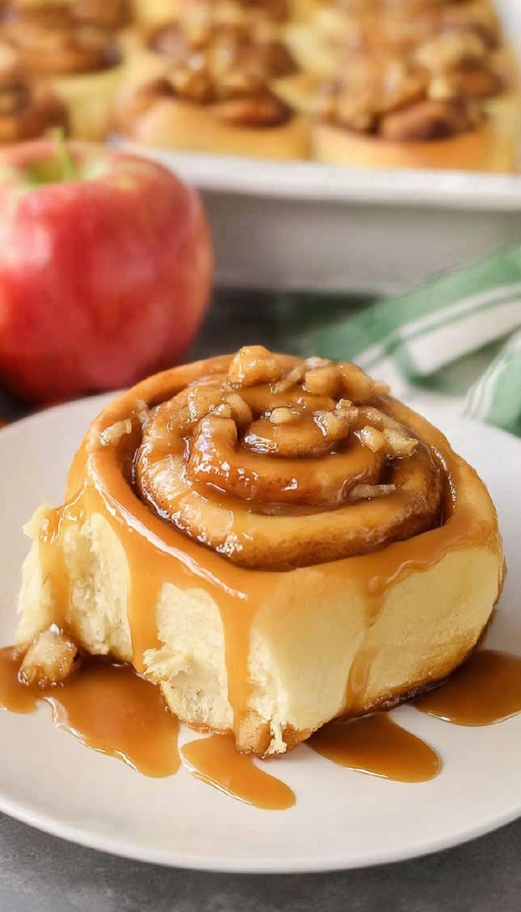Caramel Apple Cinnamon Rolls 130 Caramel Apple Cinnamon Rolls