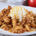 Caramel-Apple-Crisp-with-Crunchy-Oat-Topping-Recipe