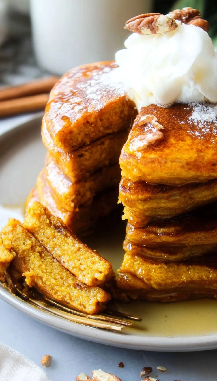 Fluffy Pumpkin Pancakes 90 Fluffy Pumpkin Pancakes