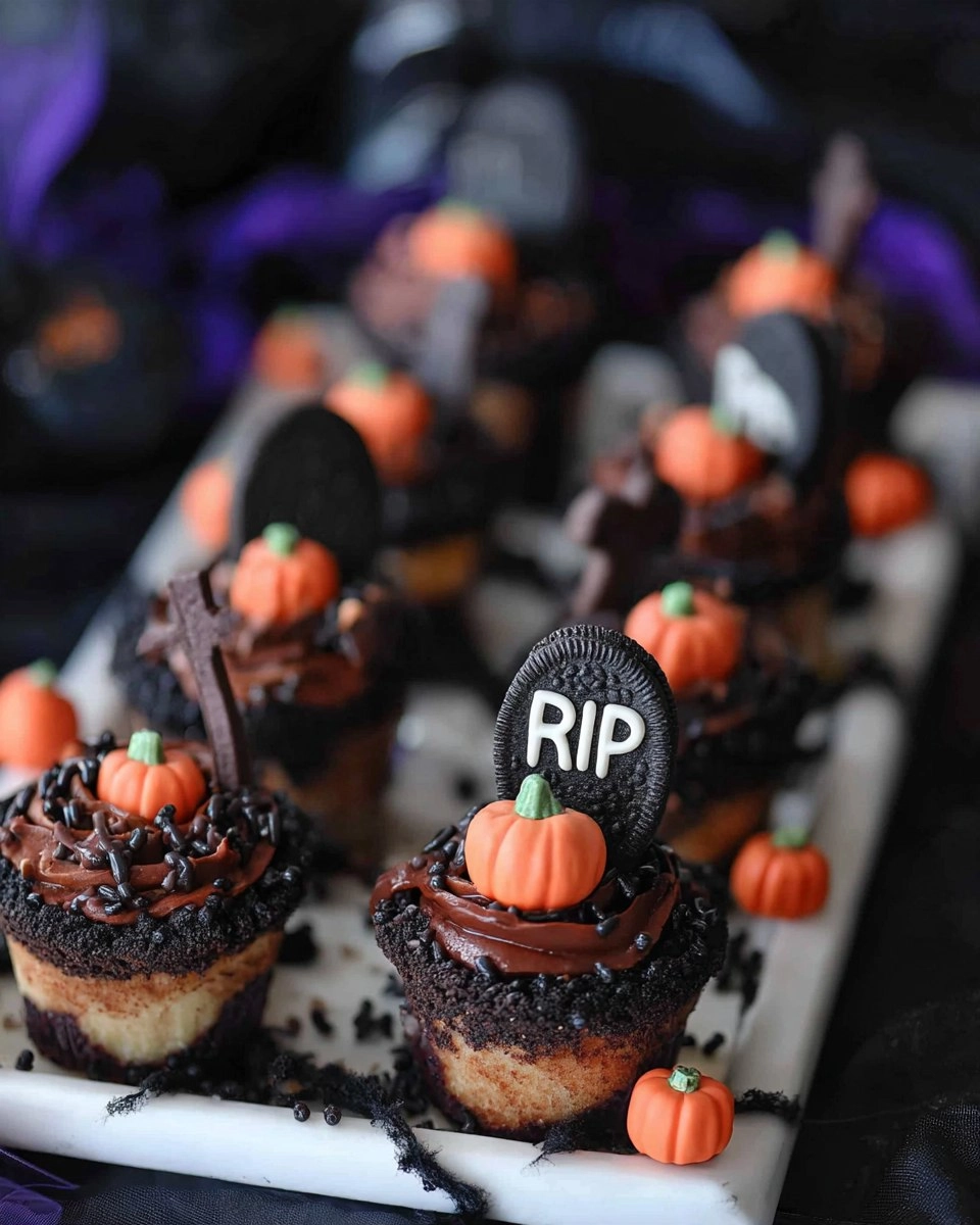 Graveyard Cupcakes