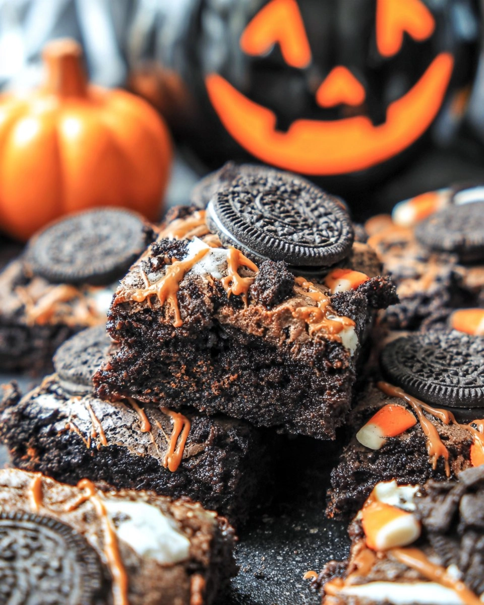 Halloween-Oreo-Brownies-Recipe
