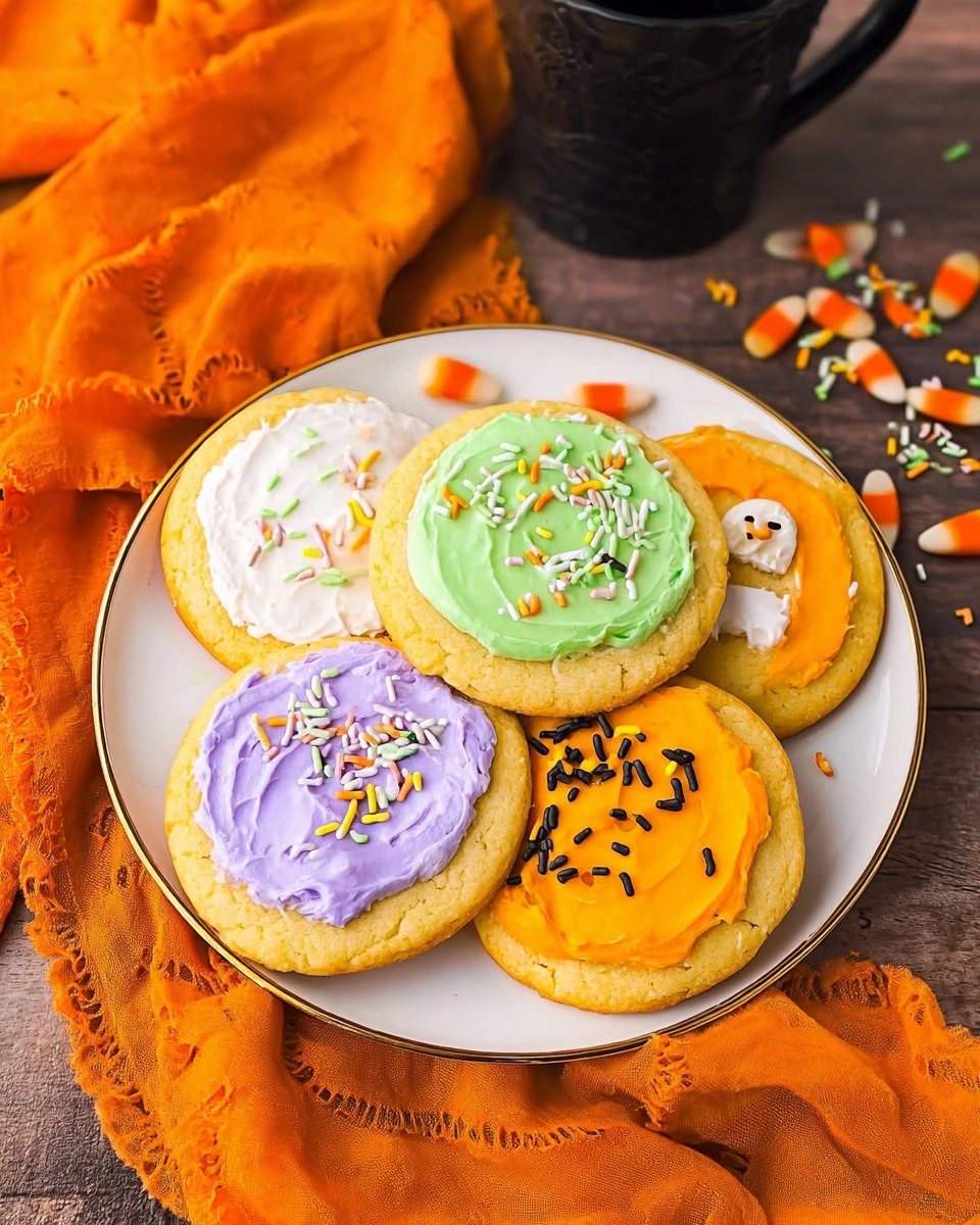Halloween Sugar Cookies (Lofthouse Style!)