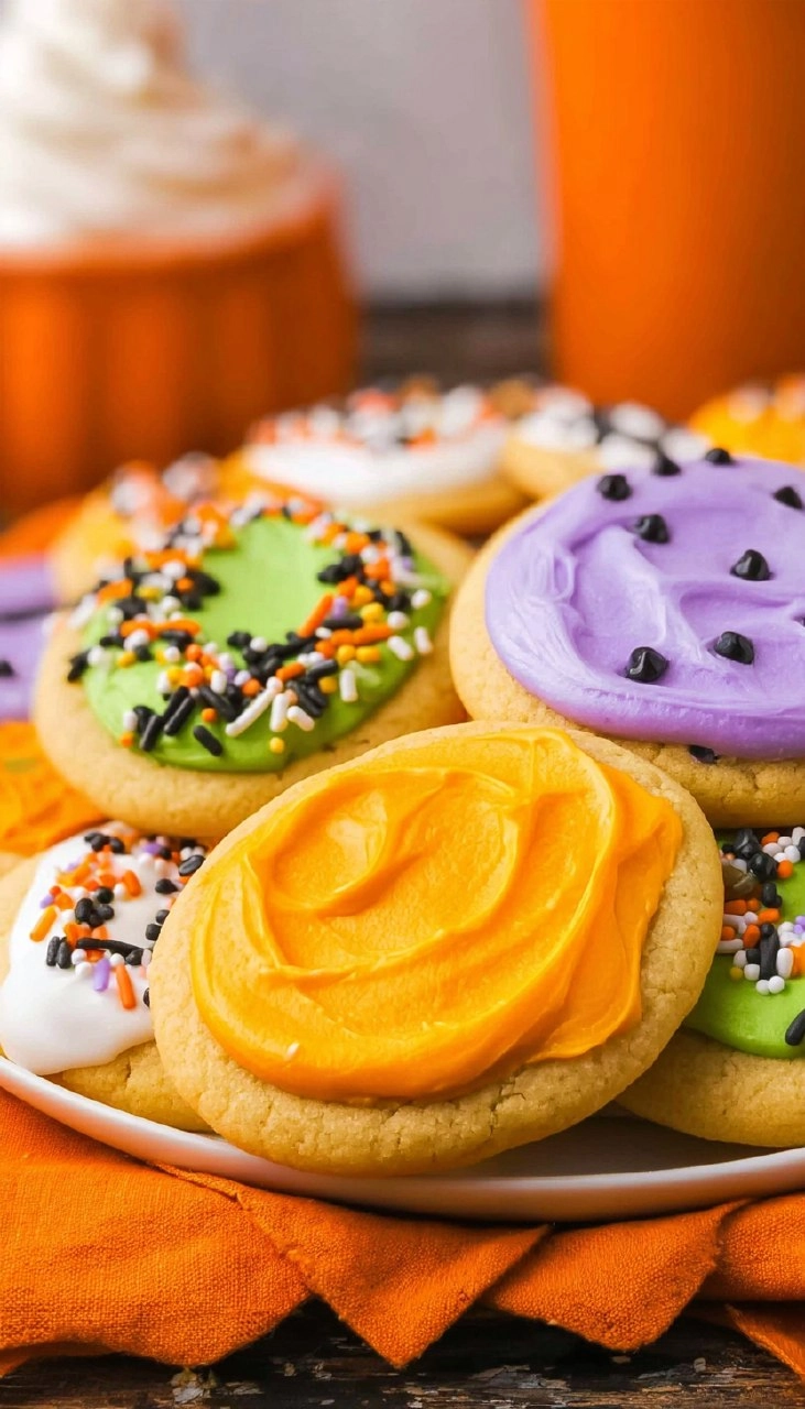 Halloween Sugar Cookies (Lofthouse Style!)