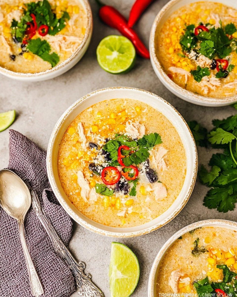Mexican Street Corn White Chicken Chili (Tex-Mex Style) 169 Mexican Street Corn White Chicken Chili (Tex-Mex Style)
