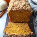 Pumpkin-Bread-with-Crumb-Topping-Recipe