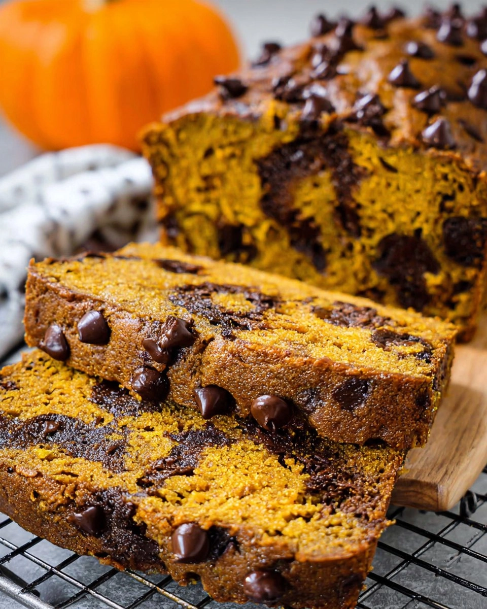Pumpkin Chocolate Chip Bread