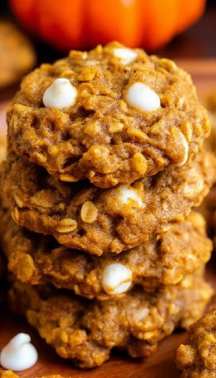 Pumpkin Oatmeal Cookies