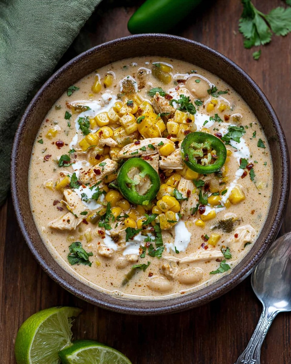 Street Corn White Chicken Chili